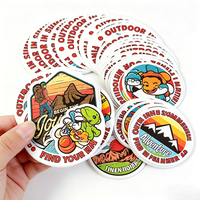Autocollant personnalisé découpé à la forme avec logo holographique, étiquette autocollante en vinyle imperméable, impression anti-contrefaçon, protection UV, emballage