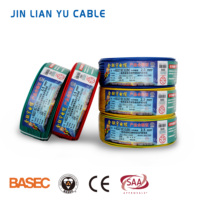 Cable Aislado de PVC Trenzado Premium 24 AWG, Cobre de Alta Pureza Libre de Oxígeno H07V-U 750V/450V, Resistente al Fuego para Construcción, 1.5mm