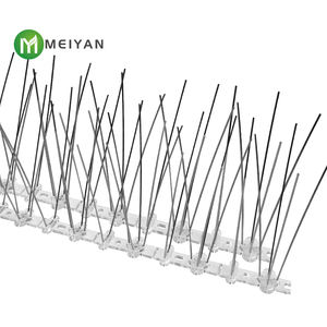 Spuntoni Anti-Uccelli in Acciaio Inox con Base in Plastica, Anti-Arrampicata, Anti-Gabbiano - Product Image 4