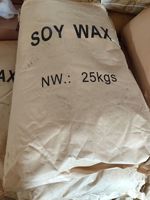 Flocons de cire de soja 100% naturelle et biologique, perlés, parfumés, pour la fabrication de bougies, en vrac, Asherfreya, 25 kg/boîte