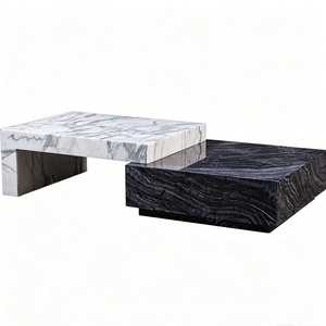 Nueva Tendencia: Mesa <span class=keywords><strong>de</strong></span> Centro <span class=keywords><strong>de</strong></span> Mármol Arabescato, Mesa <span class=keywords><strong>de</strong></span> Café Modular Minimalista <span class=keywords><strong>de</strong></span> <span class=keywords><strong>Piedra</strong></span> para Proyectos <span class=keywords><strong>de</strong></span> Atrios y Vestíbulos <span class=keywords><strong>de</strong></span> Hoteles <span class=keywords><strong>de</strong></span> Alta Gama - Product Image 2
