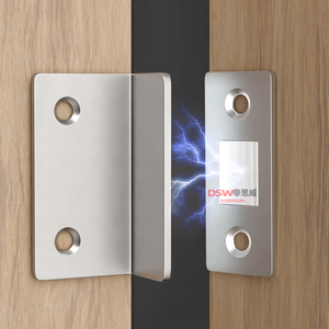DSW Loquet magnétique sans perçage pour porte d'armoire, verrou puissant pour armoire et placard - Product Image 2