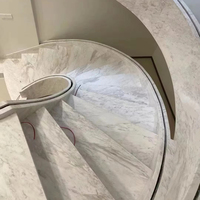 Dalles de marbre naturel pour l'intérieur, revêtement de sol, marches d'escalier, design moderne, maison, entrepôt, salle de bain, sous-sol, hall