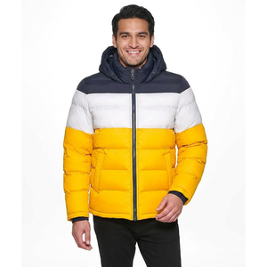 Men's Puffer <b>Jackets</b> Warm Winter Coat Water-Repellent Windbreaker Insulated Packable <b>Jacket</b> <b>with</b> <b>pockets</b> - Product Image 1
