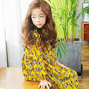 Ropa Infantil al por Mayor, Vestido de Niña con Estampado Floral Económico para Niñas Gorditas - Product Image 2