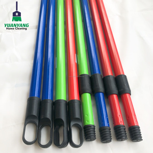 Manche de <span class=keywords><strong>balai</strong></span> en métal de toutes tailles personnalisé, manche de serpillière rétractable pour produits de nettoyage - Product Image 4