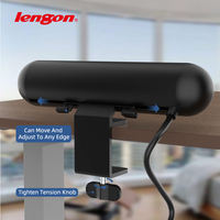 Prise de table à pince Britannic USB-C 20W/30W pour conférence avec ports de charge portables