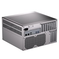Mini PC con IA y NAS, Intel Core Ultra 9 285H, Servidor de Almacenamiento de 8 Bahías con LAN de 10 GbE para Laboratorio en Casa y Almacenamiento
