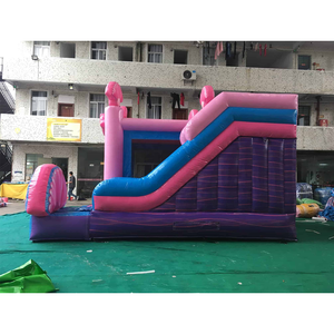 Château gonflable pour enfants, combo sirène, avec toboggan, châteaux gonflables pour enfants, aire <span class=keywords><strong>de</strong></span> jeux gonflable rose - Product Image 4