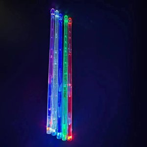 <span class=keywords><strong>Baquetas</strong></span> <span class=keywords><strong>de</strong></span> tambor iluminadas <span class=keywords><strong>de</strong></span> polímero LED alimentadas por batería duraderas al por mayor - Product Image 3