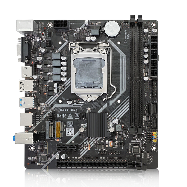 H311 DS4 V102 Q250 Mainboard LGA1151 DDR4 PC Mother Board s 6th 7th 8th 9th Generation Computer Motherboard