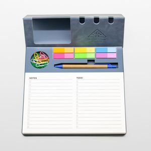 Bloc de Notas Adhesivas Multifuncional Promocional con Portaplumas y Clips para Papel, Regalo de Papelería para Adolescentes/Niños en Navidad y Año Nuevo - Product Image 3