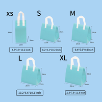 Sac Isotherme Non-Tissé Imperméable de Taille Personnalisée pour Livraison Alimentaire, avec Logo et Couleurs, en Feuille d'Aluminium