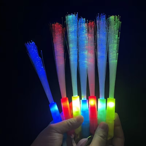 Hot <span class=keywords><strong>Sale</strong></span> 26cm Leuchten Zauberstab Led Leuchtstäbe Rave Party begünstigt Acryl blase Bunte blinkende Zauberer Zauberstäbe für Party zubehör - Product Image 2