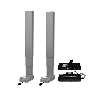 Columnas de elevación telescópicas eléctricas de 3 etapas con Control remoto de 570mm 800N 24VDC para elevación automática de <span class=keywords><strong>patas</strong></span> de mesa ajustable en altura - Product Image 1