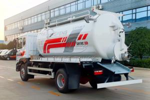 DFAC Sewage <b>Suction</b> Truck 10-12T Capacity Euro 3 Diesel New, powerful engine, vacuum pressure up to -8 atm - Product Image 6