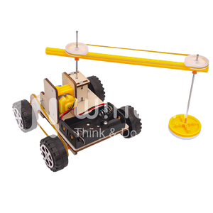 <span class=keywords><strong>Kit</strong></span> Créatif STEM DIY : Puzzle Scientifique Éducatif en Bois - Modèle de Véhicule Électrique pour Expériences de Physique - Projet Scolaire pour Enfants - Product Image 3