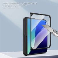 Nouvelle coque mate avec protection d'écran intégrée, support pliable magnétique pour iPhone 18 Fold