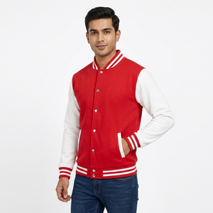 Veste pour homme de haute qualité, vente en gros, veste universitaire pour homme, femme, enfant, logo personnalisé et design uni de style Letterman - Product Image 1