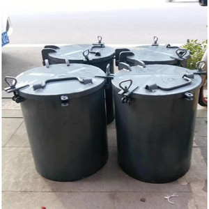 Couvercle de trappe en câble d'acier pour réservoir sous pression, peint, haute sécurité, équipement de stockage de produits chimiques - Product Image 1