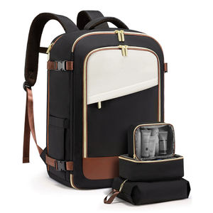 Para compartimento para portátil de 17 pulgadas, mochila de viaje aprobada por vuelo, 3 cubos de embalaje, organizador de mochila Weekender - Product Image 6