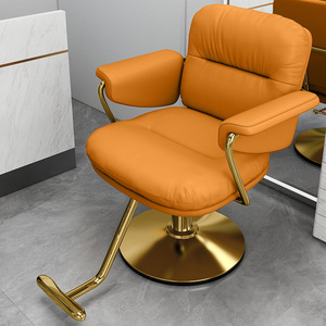 Silla de Peluquería Profesional de Alta Calidad, Asiento de Cuero Ergonómico, Elevación Hidráulica Estable, Silla Giratoria de 360 Grados para <span class=keywords><strong>Barber</strong></span>ía - Product Image 2