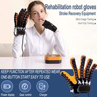 Récupération d'un coup de main équipement de physiothérapie dispositif de formation des doigts gants de main robotiques gants de robot de rééducation des mains