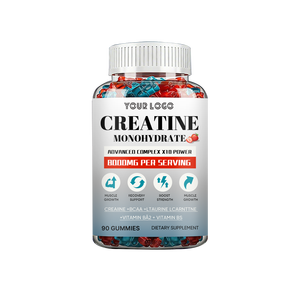 Suplemento Deportivo Vegano OEM, Gomitas de Creatina Monohidrato con Sabor a Bayas Mixtas para el Crecimiento Muscular, Pre-entrenamiento y Desarrollo Muscular - Product Image 6