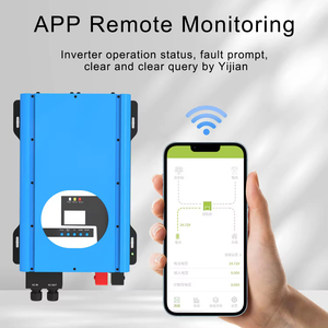 Inversor de Corriente Portátil de Onda Sinusoidal Pura de 1000W, 12V CC a 110V/220V CA, con Cargador de Batería de 100A, Híbrido Bidireccional, UPS, para Uso Fuera de la Red - Product Image 6