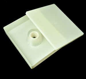 큰 원 6L 화이트 스퀘어 꿀벌 피더 탑형 플라스틱 꿀벌 피더 - Product Image 2