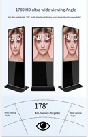 Kiosque de réseau interactif de tube de LED d'affichage de publicité intelligent d'affichage à cristaux liquides d'intense luminosité pour le bâtiment de centre commercial de bureau pour des magasins d'hôtels