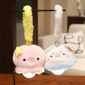 Nouvelle Arrivée Veilleuse en Peluche Animaux Mignons Chat Singe Jouet en Peluche avec Lumière LED Lampe de Sommeil Douce avec Cordon pour Bébé - Product Image 3