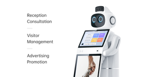 Robot de Recepción Inteligente con Pantalla Publicitaria de Alta Tecnología de China, Robot Humanoide de Guía para Restaurantes, Hoteles y Centros Comerciales - Product Image 4
