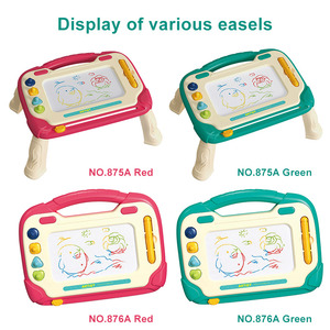 カスタム卸売子供アートグラフィティボードおもちゃミディアムスタンド色磁気絵画ボード消去可能描画ボードテーブル脚付き - Product Image 6