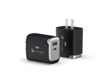 Chargeur portable personnalisé FCC CE 45W 20W PD avec protection contre les surcharges OCP OTP OLP, chargeur USB Type C, chargeur PD Type C à charge rapide