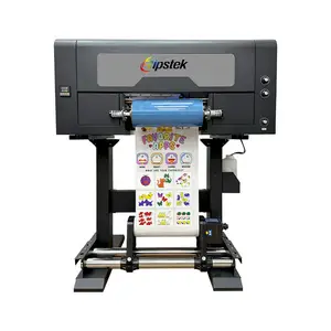 Semua dalam satu A3 ukuran 30CM UV DTF Printer DTF printer mesin cetak uv dtf printer A3 hewan peliharaan Film putih sistem sirkulasi tinta