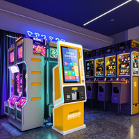 Terminal de paiement en libre-service ATM-08 pour pièces/tickets avec connexion Wifi/USB, borne de jeu d'arcade, garantie 1 an, support espagnol