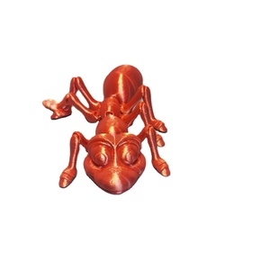 Jouet en plastique imprimé en 3D personnalisable, modèle miniature exquis, ornements d'animaux (fourmis, grenouilles, crabes ermites), cadeaux pour enfants - Product Image 3