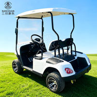Voiturette de golf électrique 2 places - Marque SANCHUAN, buggy de golf alimenté par batterie 60V pour terrain de golf