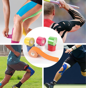 Xingda Toptan KT Spor Bandı Su Geçirmez Dayanıklı Kinesyoloji Atletik Bantlama Göğüs Kaldırma Bandı Rulosu Özel Baskılı - Product Image 6