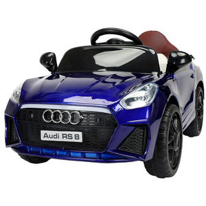 Voiture de sport télécommandée <span class=keywords><strong>Audi</strong></span> à double propulsion sous licence, batterie 6V, jouet pour enfants, voiture électrique à quatre roues, pour grands garçons et filles, poussette pour bébé - Product Image 1