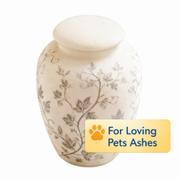 Urne funéraire personnalisée en céramique pour animaux de compagnie, petit récipient pour cendres d'animaux, urnes commémoratives en gros pour chiens et chats, pot pour les cendres des animaux bien-aimés