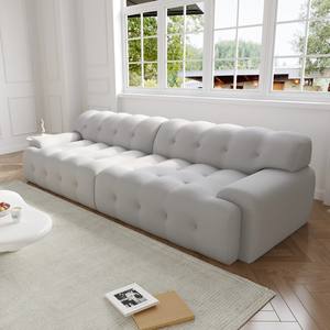 Chinese Drop Shipping Furniture Square Upholstered Compressed <b>Sofa</b> <b>Sofa</b> <b>Bed</b> Flat Packed Design Space Efficient for Villa - Product Image 2