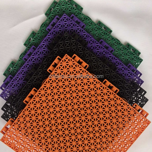 Piastrelle per <span class=keywords><strong>Campo</strong></span> <span class=keywords><strong>da</strong></span> <span class=keywords><strong>Basket</strong></span> Esterno di Dimensioni Standard 25x30 Piedi, Pavimentazione Sportiva in PP per Campi <span class=keywords><strong>da</strong></span> Giardino - Product Image 5