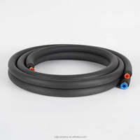 Kit de climatisation HVAC de haute qualité, tube en cuivre isolé en caoutchouc noir à 99,9 %, utilisation manuelle, commerciale et industrielle