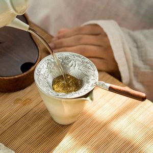 TANGPIN Café et Thé Outils Tin Passoires À Thé À La Main Kung Fu Thé Accessoires - Product Image 4