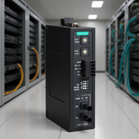 Convertisseur de média fibre optique Moxa ICF-1150I-S-SC, connecteur SC, Ethernet industriel, DC 5V