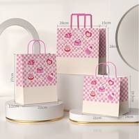 Sac en papier kraft Xiyu écologique et résistant à la graisse pour desserts, dim sum, pâtisseries, boulangeries, boissons et expositions
