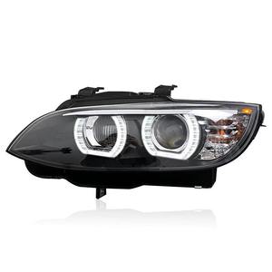 Phare E92 M3, mise à niveau E93 pour <span class=keywords><strong>BMW</strong></span> Série 3 M3 2006-2012, phare LED <span class=keywords><strong>330i</strong></span> 335i DRL Hid, phare modifié Angel Eye Bi Beam - Product Image 2