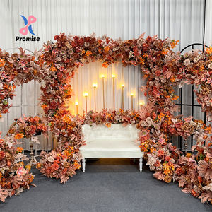 承诺优雅的人造莲花跑步者婚礼活动软插花秋季主题增强返校 - Product Image 1